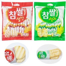 크라운 참쌀설병 + 참쌀선과, 4개, 523g
