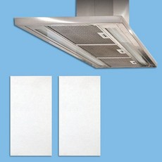 가스 렌지 후드 환풍구 기름때 방지 난연 필터 덮개 커버 교체 청소 - 난연 소형필터(2매), 가스 렌지 후드 환풍구 기름때 방지 난연 필터 덮개 커