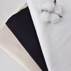 고밀도 면100% 60수 무지 천 대폭 워싱 부드러운 원단, 네츄럴, 1개