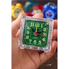 미니 탁상시계 클래식 레트로 알람시계