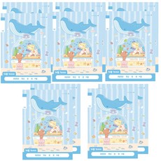 모닝글로리 초등 1-2 무제 노트 14줄 남, 어항, 10개