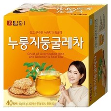 담터 누룽지 둥굴레차 40T 1개 dre+540lu, 1.5g, 40