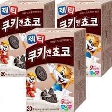 제티 쿠키앤초코 60T (1020g), 1.02kg, 60개입, 1개