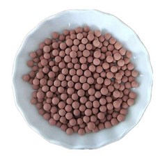 샤워 헤드 교체 비즈 필터 에너지 음이온 미네랄 음이온 세라믹 볼 물 정화 욕실 액세서리, 02 5-6mm Red  50g, 1개