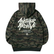 브랜드정품 어나더 아카이브 ANOTHER ARCHIVE 카모플라주 그래피티 후드티_카키 253580