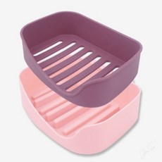 챌리나마켓 부착식 자석 비누 받침대 무타공비누받침대, 화이트, 1개