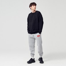 Supreme LOGO刺繡內刷毛慢跑訓練褲
