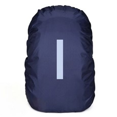 야외 반사 배낭 레인 커버 사이클링 하이킹 안전 가방 18-45L, 16 Navy Blue-XS, F. XXL(80L) for 75-85L