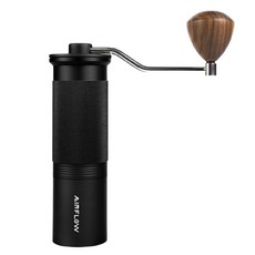 AIRFLOW 極光手搖磨豆機 CNC七軸加工磨刀 原創專利設計 MS-7, 黑色, 1個, 20ml
