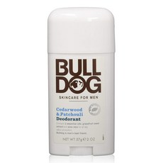 Bulldog 시더 우드 & 파촐리 데오드란트 포 맨, 57g, 1개
