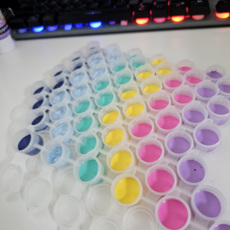 [4인용]아크릴물감 무궁화석고방향제 채색키트