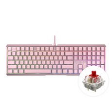 CHERRY 체리 키보드 MX BOARD 3.1 2A RGB 기계식 유선 게이밍 키보드 (4종 축 선택) / 공식 판매점, 핑크, G80-3890-적축, 적축