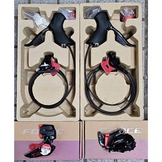 彩標 SRAM FORCE ETAP AXS DISC 12速無線電變小套件 12S碟煞油壓電變 FORCE AXS, 小半套組-(無附電池.充電座.碟盤)