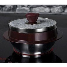 키친아트 돌솥 냄비 뚝배기 가마솥 냄비 3인 15cm, 1개