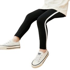 萱寶媽咪 韓版兒童莫代爾打底長褲 女童內搭褲 純色長褲 居家休閒運動長褲