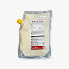 [피자다] 태원식품 샤워크림드레싱 1kg, 1개