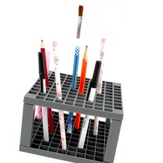 GR 수납 붓 붓통 케이스 96홀 건조대