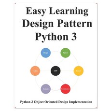 Easy Learning Design Patterns Python 3: Reusable Object-Oriented Software Paperback, Independently Published