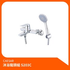 凱撒CAESAR 沐浴龍頭組S203C 沐浴龍頭 淋浴組 花灑組 蓮蓬頭 沐浴 淋浴水龍頭 洗澡, 1個