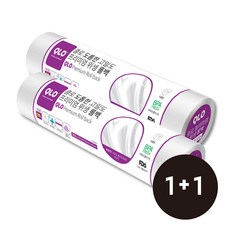 QLO 도톰한 고밀도 프리미엄 위생 롤백 1+1, 특대(XL), 2개