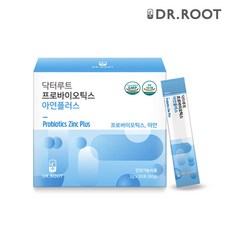 닥터루트 프로바이오틱스 아연 플러스, 2g, 30개