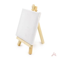 제임스마켓 미니 이젤 캔버스 세트 10cm