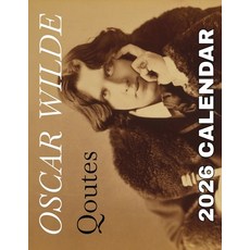 (영문도서)Oscar Wilde Quotes 2026 Calendar Paperback, Baldega Books, English, 9798330229260