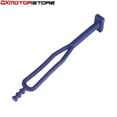 바이크 오토바이 킥 스탠드 사이드 고무 스트랩 KTM 125 150 200 250 350 450 500 EXC 6 일 Tpi, 02 Blue, 1개