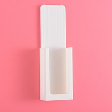 lg 삼성 캐리어 에어컨 리모컨거치대 벽걸이 행거 보관함 선반, 2개입, 1세트