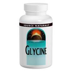 SOURCE NATURALS 甘胺酸補充膠囊, 100顆, 1組