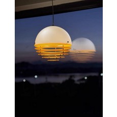 천장 식탁등 주방조명 카페 일몰모양 무드등, 풀 스펙트럼 눈 보호 3색 30cm