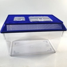 사각 채집통 왕대 거북이어항 곤충 도마뱀 사육장