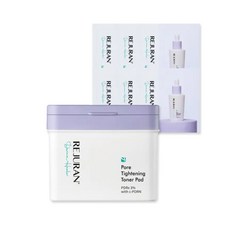 REJURAN 莉珠蘭 Derma Healer 毛孔護理棉片 Pore Tightening Toner Pad, 1個, 60片