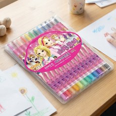 동아 소피루비 샤프식 색연필, 12색, 1세트