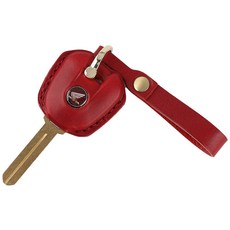 혼다 CBR650 CB500 NC750 수제 소가죽 오토바이 키 케이스 가죽 키홀더, 1개, 3_와인 레드 A 1