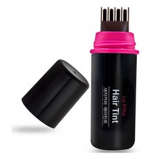 정품-새치염색 흑발싹싹 새치빗 브라운 염색약 헤어스타일링 커버, 1개