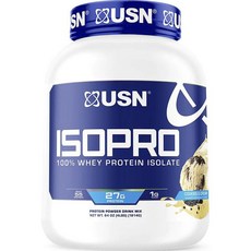 Usn Iso-Pro分離乳清蛋白 餅乾&奶油口味, 1814g, 1個