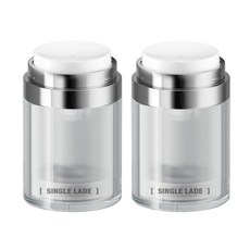 싱글레이드 에어리스 진공 투명 펌프 공병, 100ml, 2개, 100ml