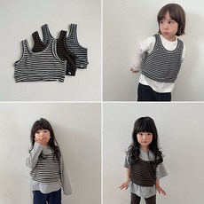 디그린 로제베스트 유아동조끼 가을조끼 가을아동복 남녀공용