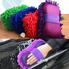 [에이틴오] 다용도 극세사 자동차 브러쉬 세차 세차스펀지 거품DMM, 휠브러쉬, 1개