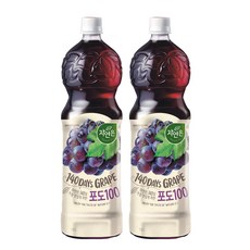 자연은 포도 주스, 1.5L, 2개