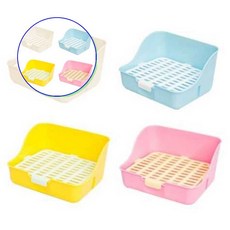 쌍문상회 사각토끼화장실 소동물 배변 통 패드 색상 1P 40872EA, 본상품