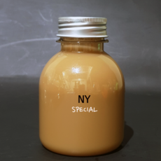 밀크티병 원형200ml 더치커피 보틀 플라스틱 쥬스 페트병, 원형200ml+실버캡(No 200_09)