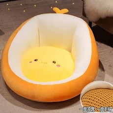 O 坐墊 榻榻米懶人坐墩 加厚地板軟墊 臥室宿舍飄窗墊 ZS兒童閱讀區, 雞仔⭐兩件以上要下宅配,大號：50CM*40CM限制1件