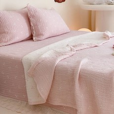 수스존 라이오셀 먼지없는 얇은 차렵이불 사계절 무릎담요 캠핑담요 블랭킷, 라이오셀 체리