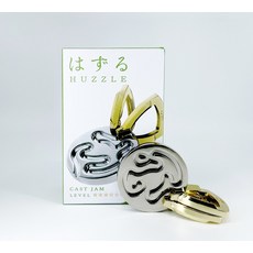 하나야마 캐스트 퍼즐 하즈루 중급 3단계 잼, 1개, 혼합색상, 3피스