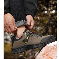 大碼戶外旅遊登山徒步鞋 - 防水耐磨