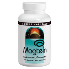 SOURCE NATURALS L-蘇糖酸鎂膠囊, 45顆, 1罐