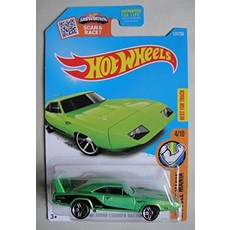 Hot Wheels 2016 Muscle Mania '69 닷지 차저 데이토나 124/250 그린, Hot Wheels 2016 Muscle Mania '
