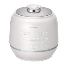 쿠첸 121 마스터 올스테인리스 IH 전기압력밥솥 10인용, CRT-PBWP1010SR, Blossom White